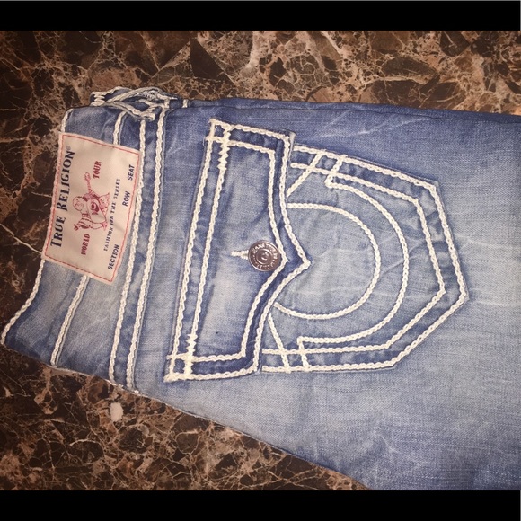 true religion rope stitch jeans
